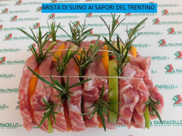Arista di suino ai sapori del Trentino