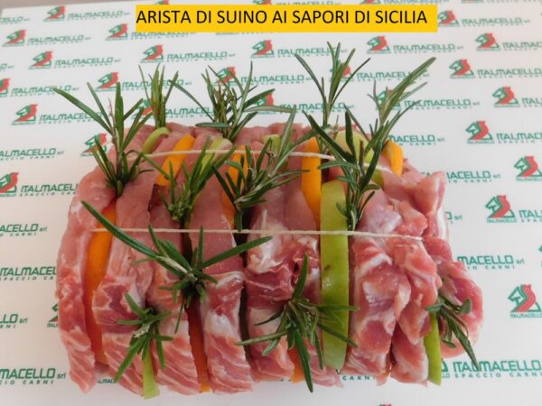 Arista di suino ai sapori di Sicilia