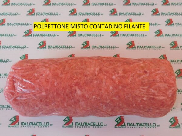 Polpettone misto contadino filante