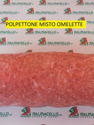 Polpettone misto omelette
