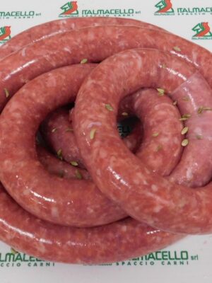 Salsiccia di equino mista al finocchio