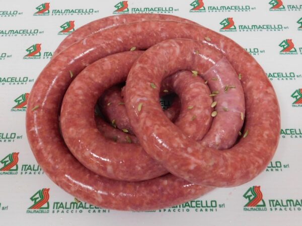 Salsiccia di equino mista al finocchio