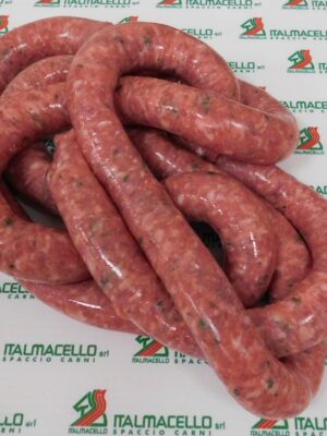 Salsiccia di equino mista al prezzemolo