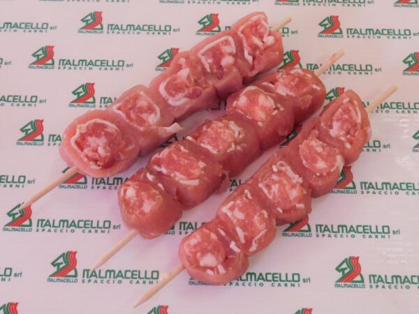 Spiedini messicani di suino